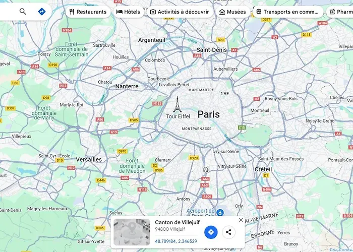 Hyper Centre A Cote Du M7 Proche De Paris Daire Villejuif